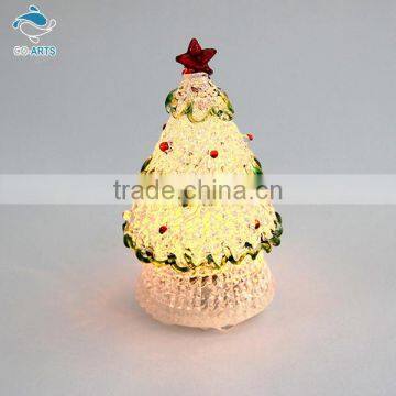 Wholesale Christmas decoration tree shaped crystal craft supplies