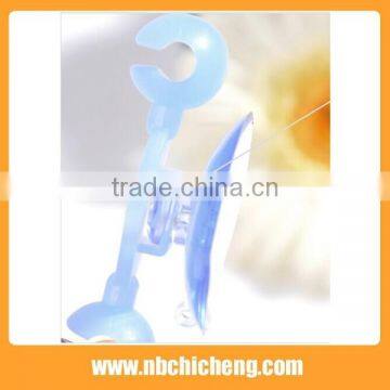 Lovely Household Plastic Suction Toothbrush Holder photo-3