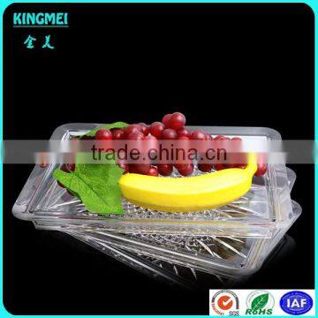 Cheap Durable Waterproof Lucite Acrylic Dry Fruit Tray &Dishes &Plate photo-2