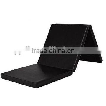 60cm PU Leather and EPP Liner Gymnastics Mat Folding Tumbling Tri-Fold Mats Gym Pad Exercise Pading Balance Pads photo-3