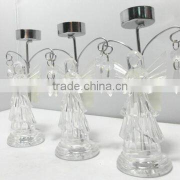 Acrylic Crystal Candle Holder,,mace Shaped Standing Decoration photo-3