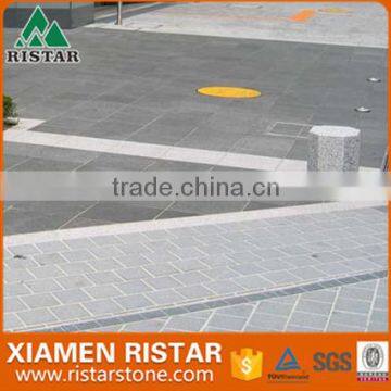 Round granite stone car parking pillars DIS-P05