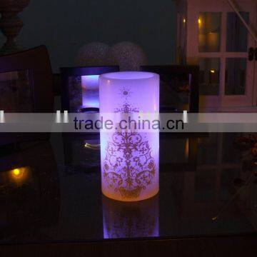 led color changing light led flameless candle