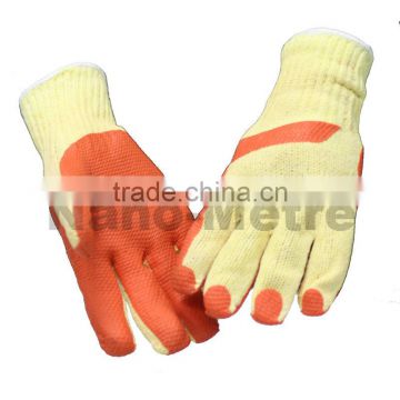 NMSAFETY hot sale rubber coated work glove latex glove for construction