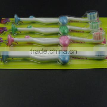 Wholesale Soft Grip New Products 2017 Kids Antislip Handle Tooth Brushes photo-3