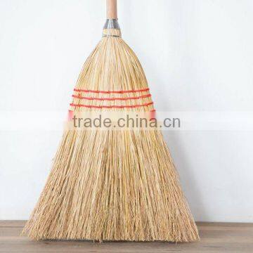 Long Wood Handle Millet Broom photo-3