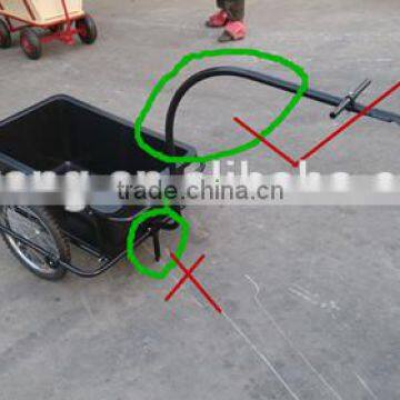 Garden Tool Cart TC2025 Double Wheel Tool Cart Bike Trailer for Europe photo-2