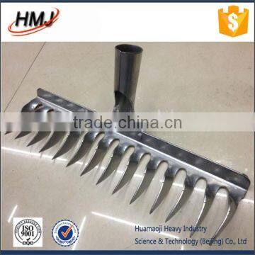 galvanized rake