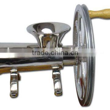 32# manual and electric stainless steel meat mincer