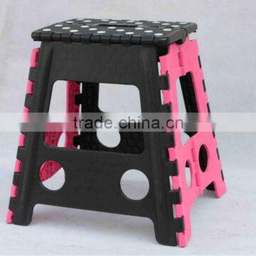 Colorful cheap protable folding step stool ,for washing car,fishing,traveling.