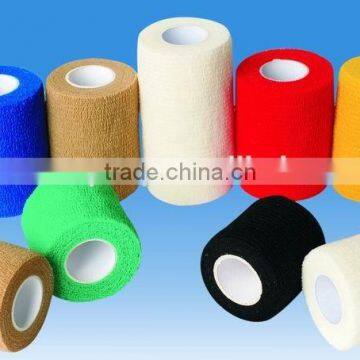 Latex free Cotton Self Adhesive cohesive Bandage