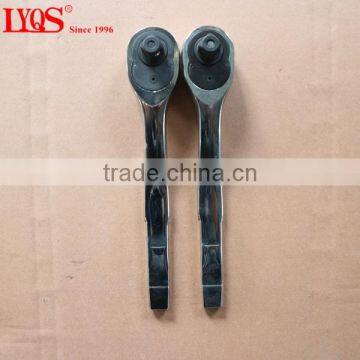 Steel Quick Release Hand Chromed Ratchet Socket Wrench With 3/8" Drive Size photo-2