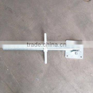 Swivel screw base jack universal jack base for scaffolding