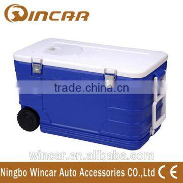 52L Capacity Blue Color Ice Cooler Box photo-2