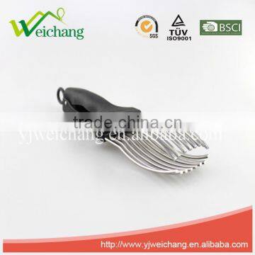 WCTS65 Stainless Steel Tomato Tong Food Tong Clip TPR Handle photo-5