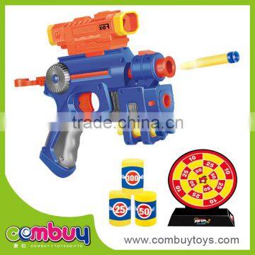 Hot sale children play electric plastic soft bullet toy flare gun