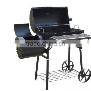 Chimney BBQ / BBQ Grill / Smoker BBQ Deluxe Charcoal BBQ Grill With Trolley photo-3