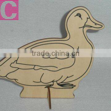 2016 new design gifts elephant craft MDF wood chip