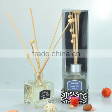 fragrance oil air freshener reed stick aroma diffuser with aluminum cap