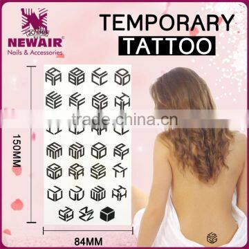 Waterproof Body Safe Logo Style Funny Temporary Tattoo Sticker photo-3