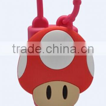 29ml mushroom style silicon sanitizer holder