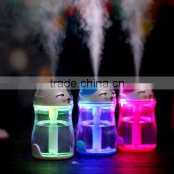 UCHOME Cartoon Mist Maker Cat Style LED Light Humidifier