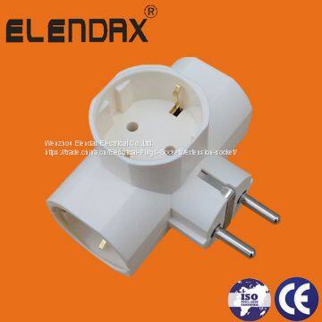 Manufacture 10/16A European Electircal Power Plug Adaptor photo-4