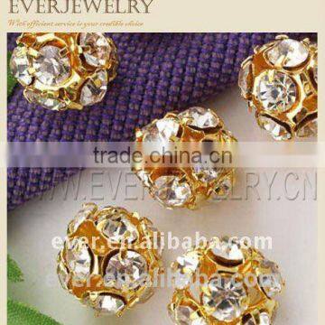crystal rhinestone spacer,alloy rhinestone spacer