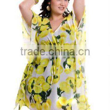 Lemon Printed Ladies Fancy Tunic