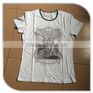 DISCOUNTED Cotton women Gender T-shirt Stock