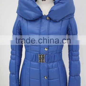 2014 latest design padded down jacket for women