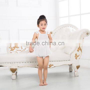 2016fashion New Design Confortable Popular Lace Swing Outfit Children Summer Beach Wear Clothes photo-2