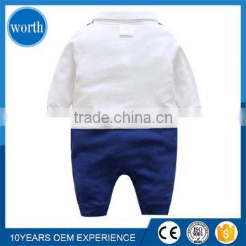 (High Quality) 2017 Summer China Newborn Infant Baby Clothes Romper Onesie photo-2