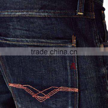 Denim Pocket With Design Jeans Hombre Slim Casual Wear for Men photo-4
