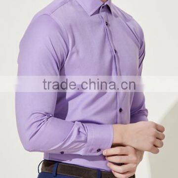 Wholesale Custom Men Shirt Formal Shirt Bespoke Collar Dress Shirt