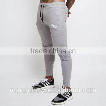 Essential Fitness Blood Red Tapered Gym Sweatpants Men Joggers Cotton Fleece Jogger Pants OEM Wholesale