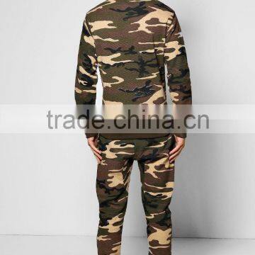 Custom Boys Camo Printing Tracksuit for Men Sportswear photo-3