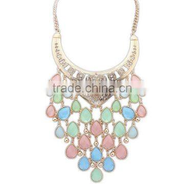 F20018N 2016 Hot Sale Necklace for Women Stone Necklace Fashion Jewelry photo-2