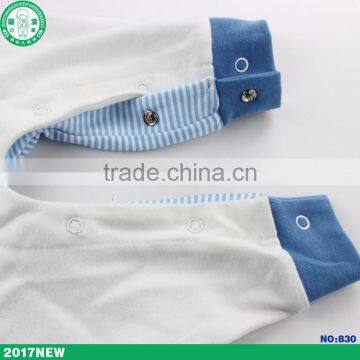 OEM Branded Autumu Winter Long Sleeve Round Neck Baby Romber Kids Bodysuit photo-6