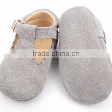 Baby T- Bar Shoes 2017 Usa Market Popular Pure Leather Baby Shoes photo-2