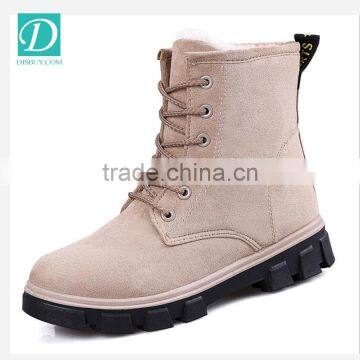 Ladies Boots Snow Warm Winter Boots Women Lace Up Ankle Boots photo-4