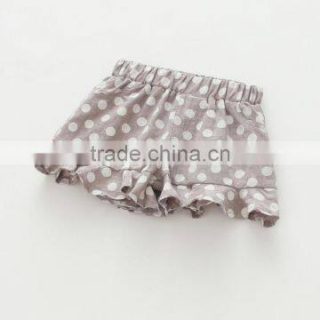 Summer Polka Dots Lace Cotton Girls Casual Shorts Kids photo-5