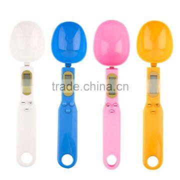 2017 Low Power Consumption 500/0.1g Digital LCD Measuring Food Kitchen Lab Electronic Spoon Weight Scale photo-6