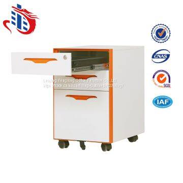Hot Sale 3 Drawer Mobile Filing Cabinet With Mail Packing photo-2