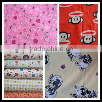 combed 20*10 40*42 custom printed cotton fabric