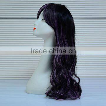 Heat Resistant Synthetic Fiber Ombre Wig,Natural Scalp Synthetic Hair Wig photo-4