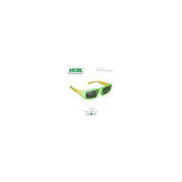 Red / Green / Purple Frame Linear Polarized 3D Flasses Reald For IMAX 3D Movies