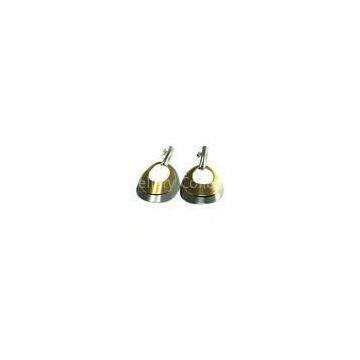 Korea Style Two-tone color Dangle Earrings Stainless Steel Jewelry, E167 ODM Stainless Steel Stud Ea