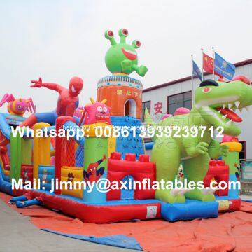 Cheap Price PVC Outdoor Inflatable Game Equipments,Giant Kids Dinosaur Inflatable Bouncer For Sale photo-3