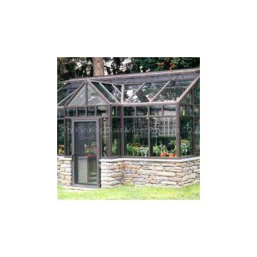 Insulating Tempered Glass Greenhouse